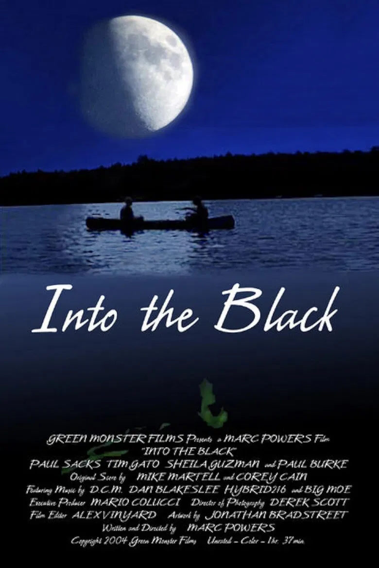 Into the Black poster background