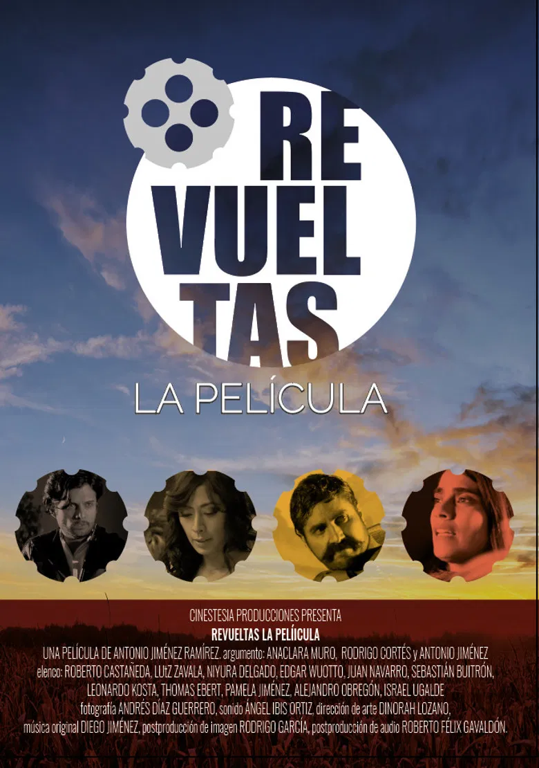 Revueltas, The Movie poster background