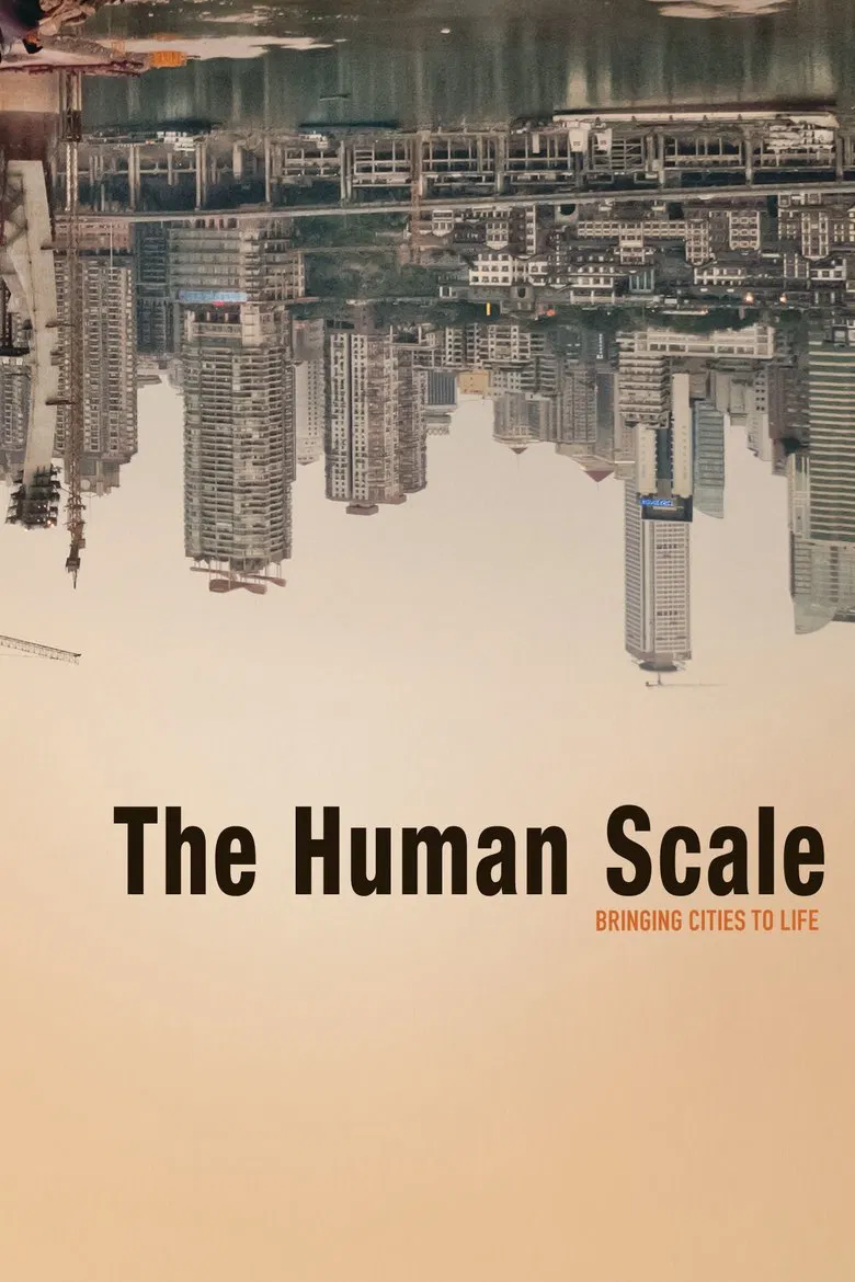 The Human Scale poster background