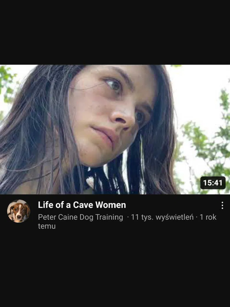 Life of a Cave Women poster background