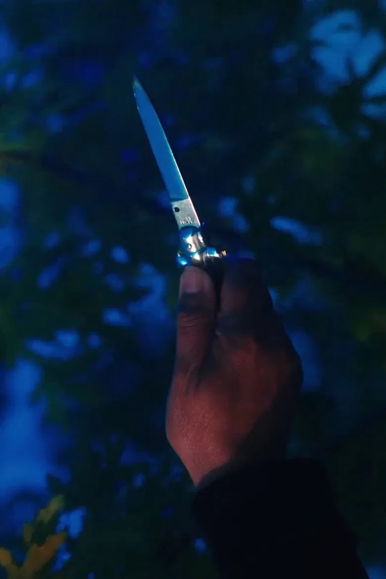 Blue poster background