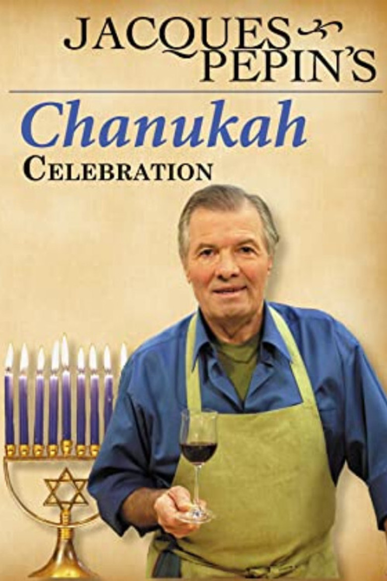 Jacques Pepin's Chanukah Celebration poster background