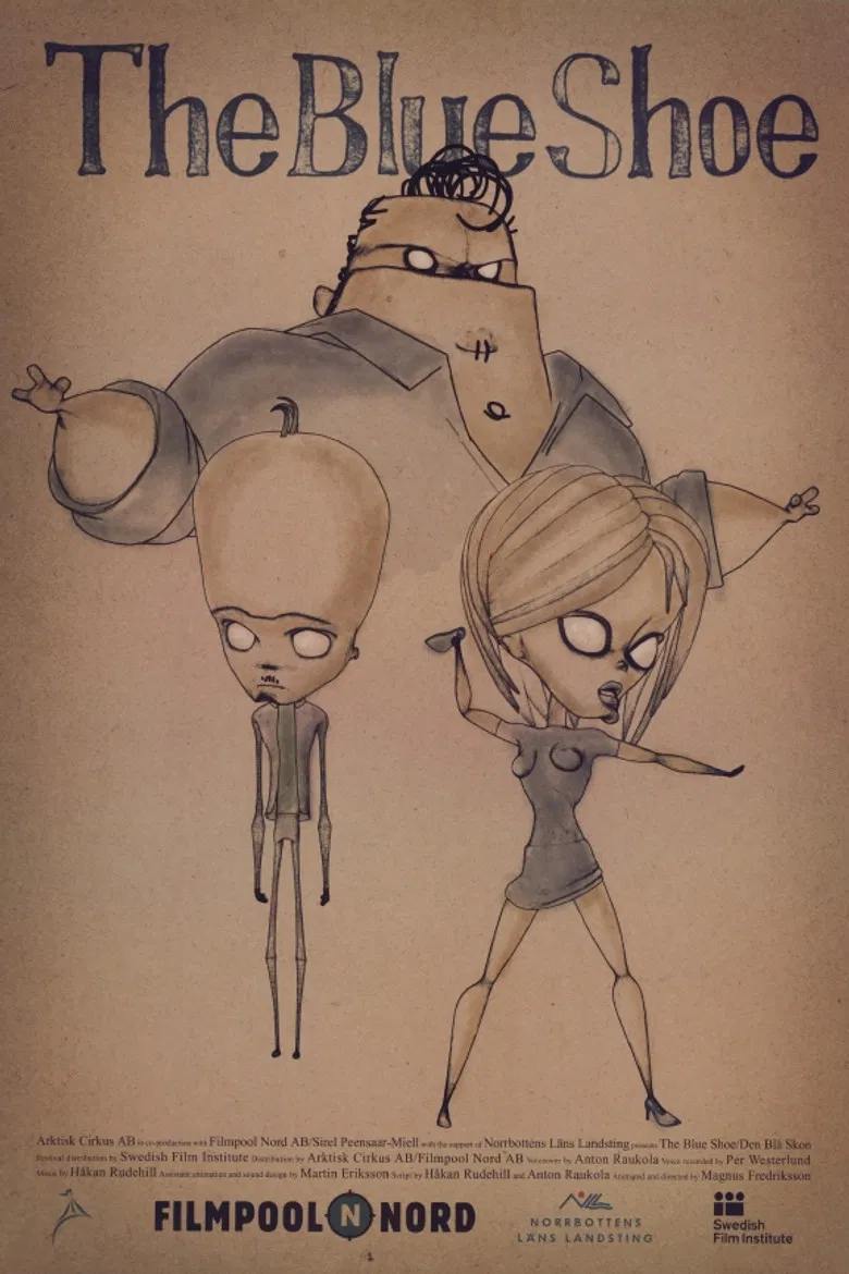 The Blue Shoe poster background