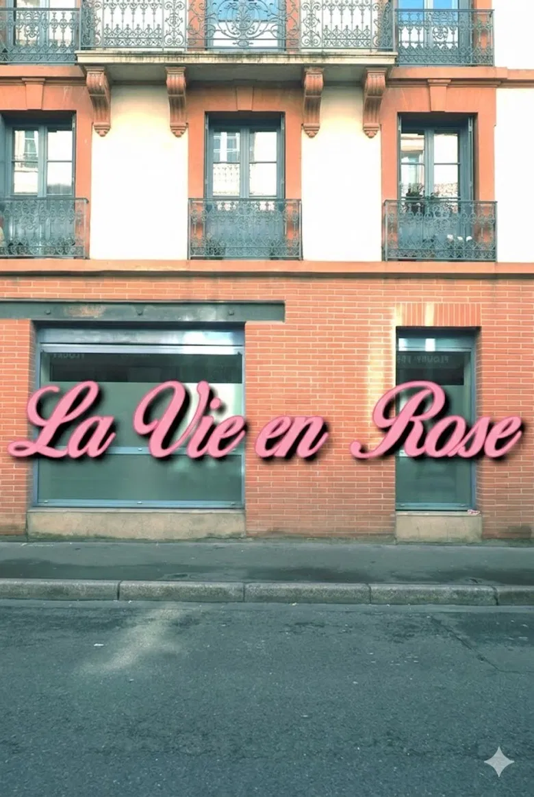La vie en rose poster background
