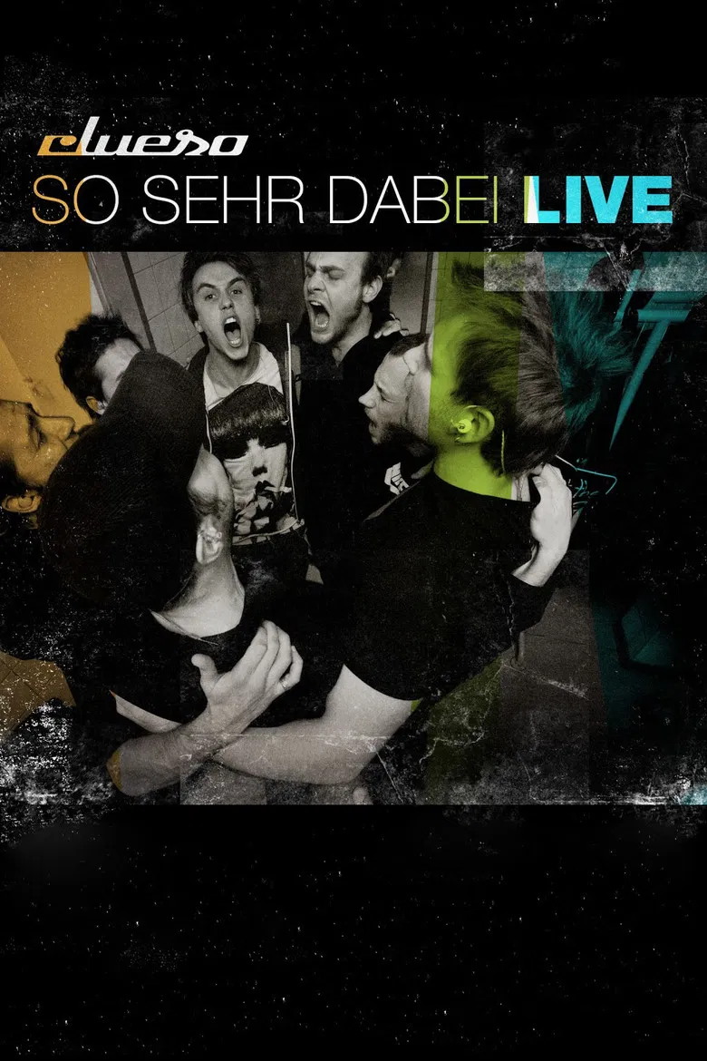 Clueso - So Sehr Dabei - Live poster background