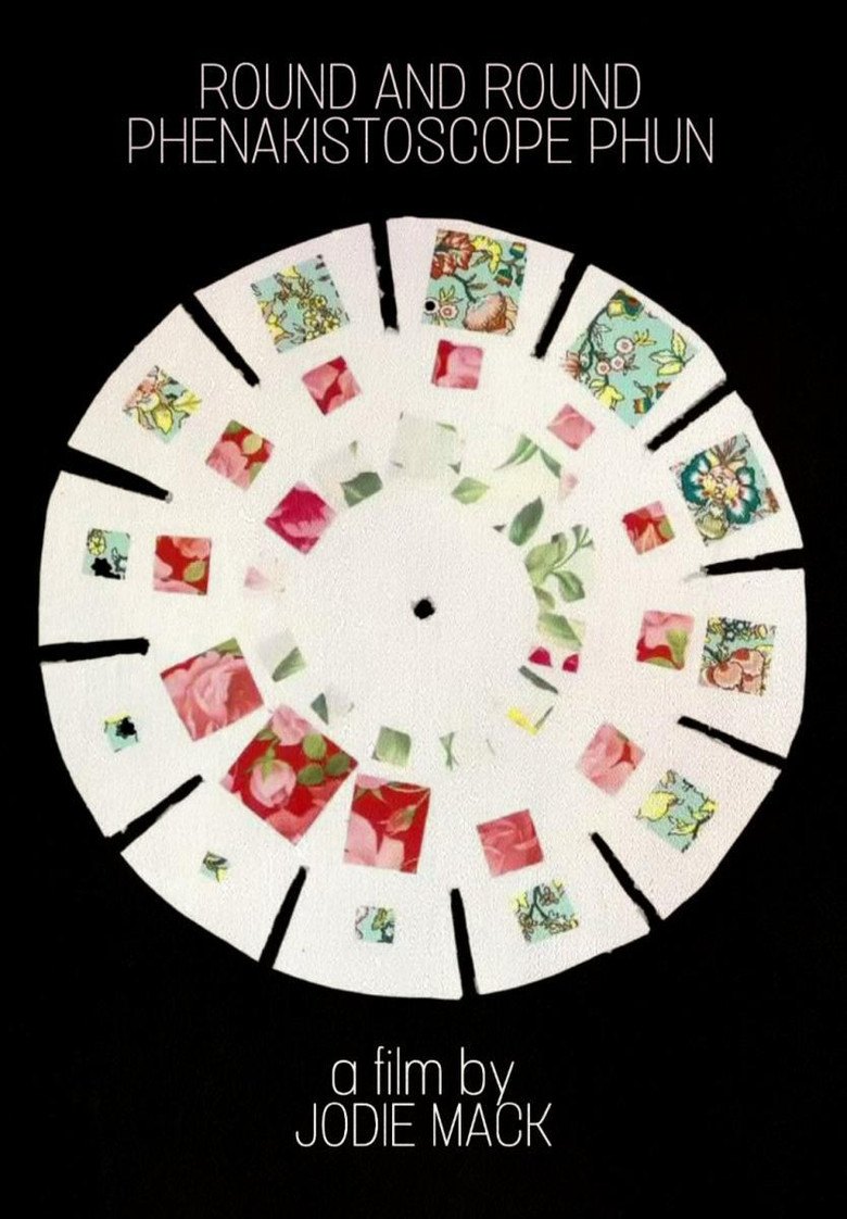 Round and Round – Phenakistoscope Phun poster background