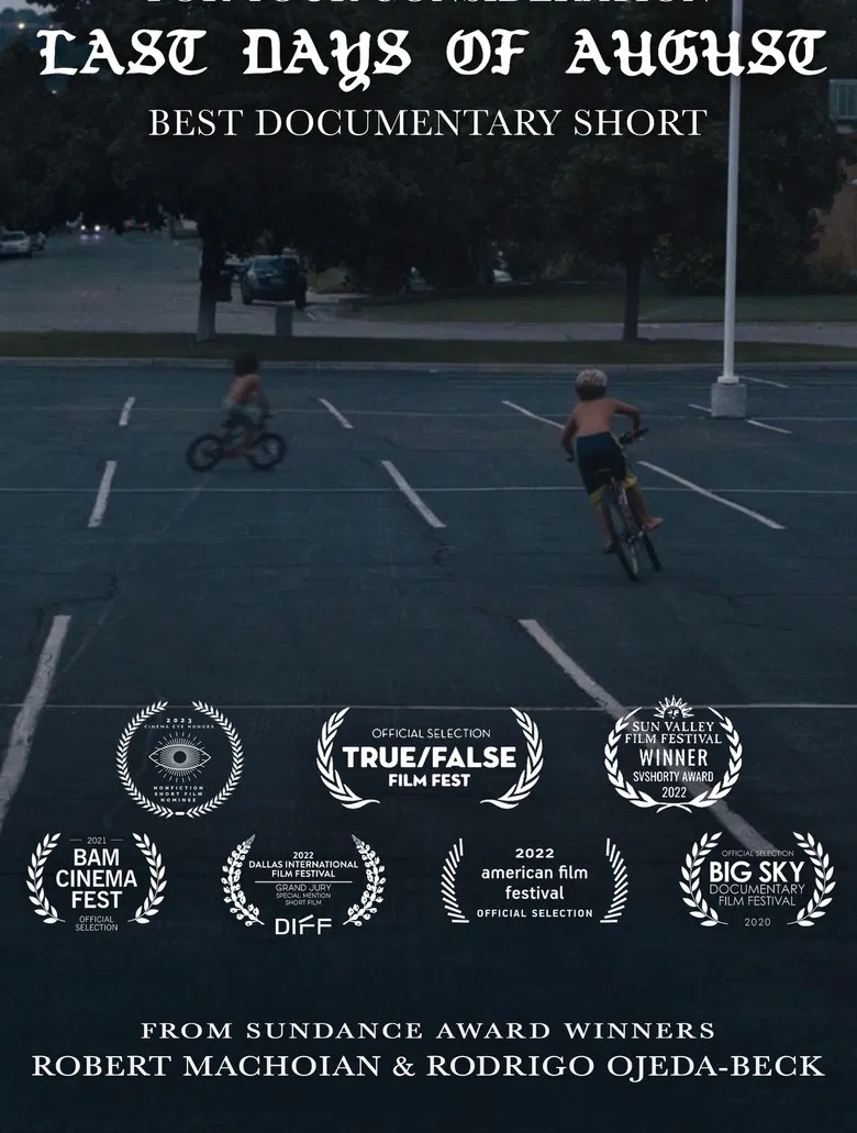 The Last Days of August poster background