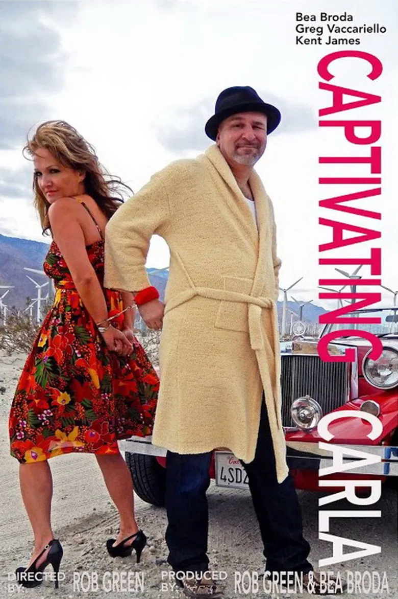 Captivating Carla poster background