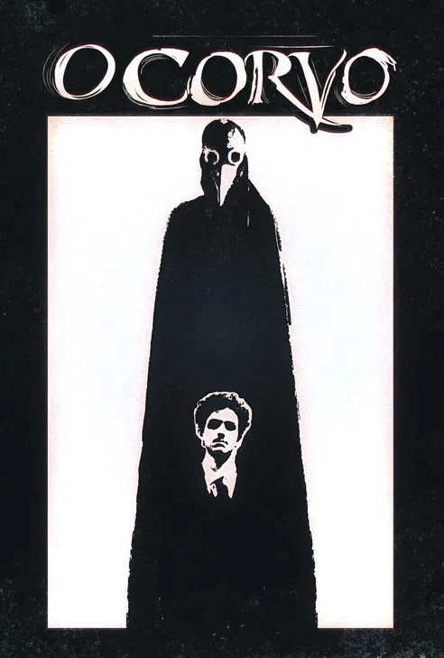 O Corvo poster background