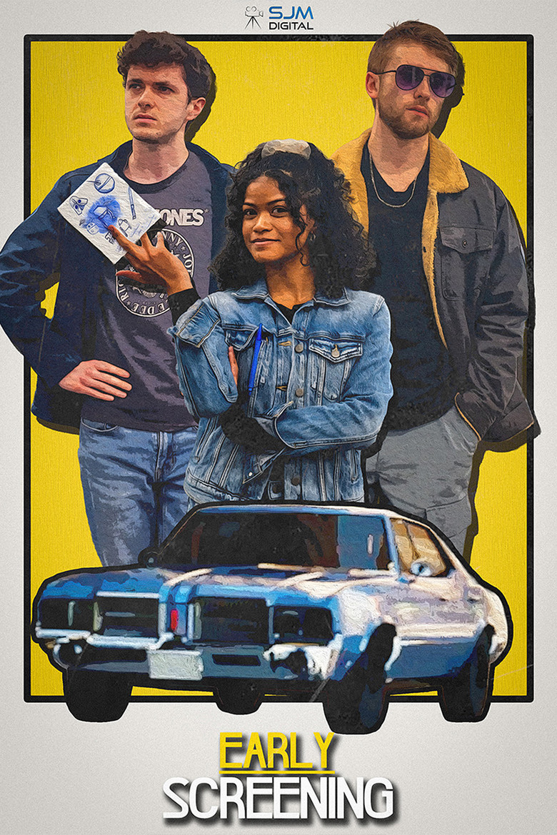 Early Screening poster background