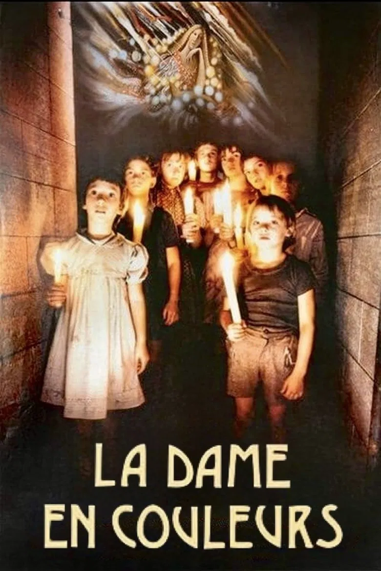 The Lady of Colours poster background