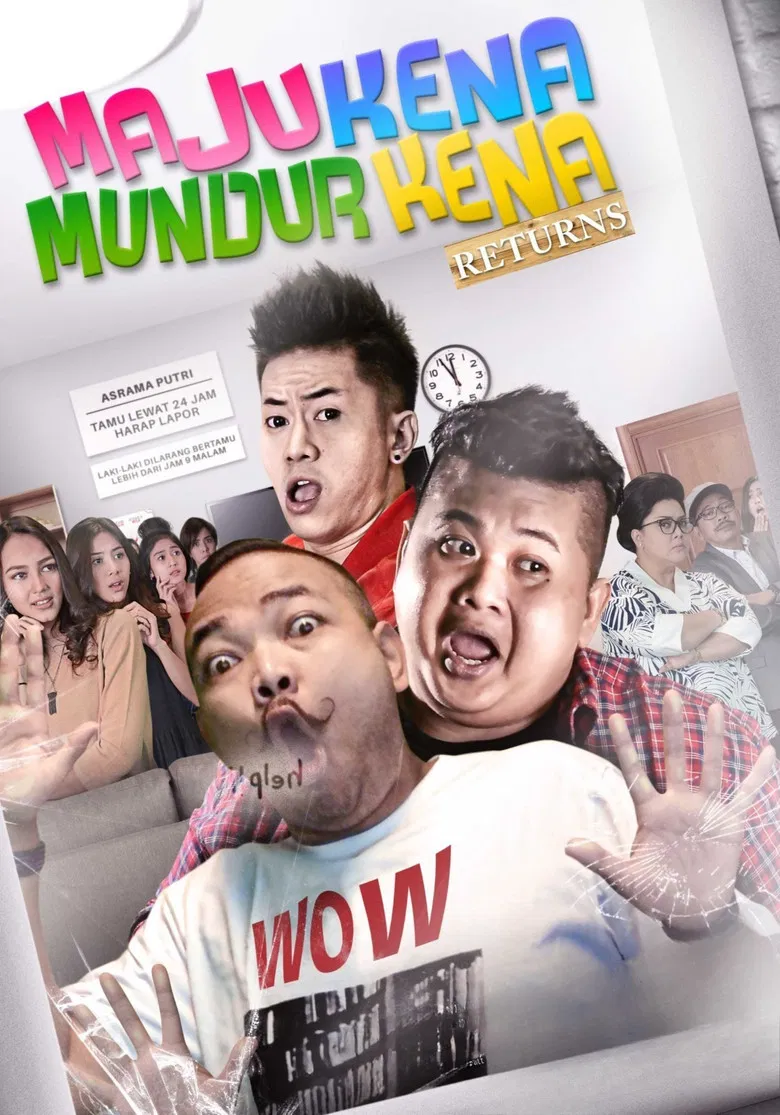Maju Kena Mundur Kena Returns poster background