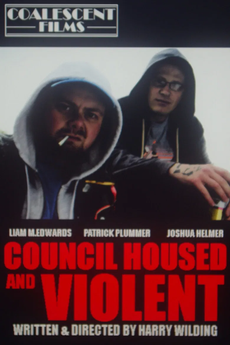 Council Housed And Violent poster background