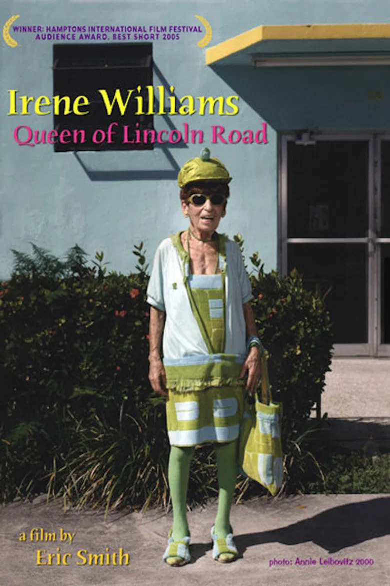 Irene Williams: Queen of Lincoln Road poster background