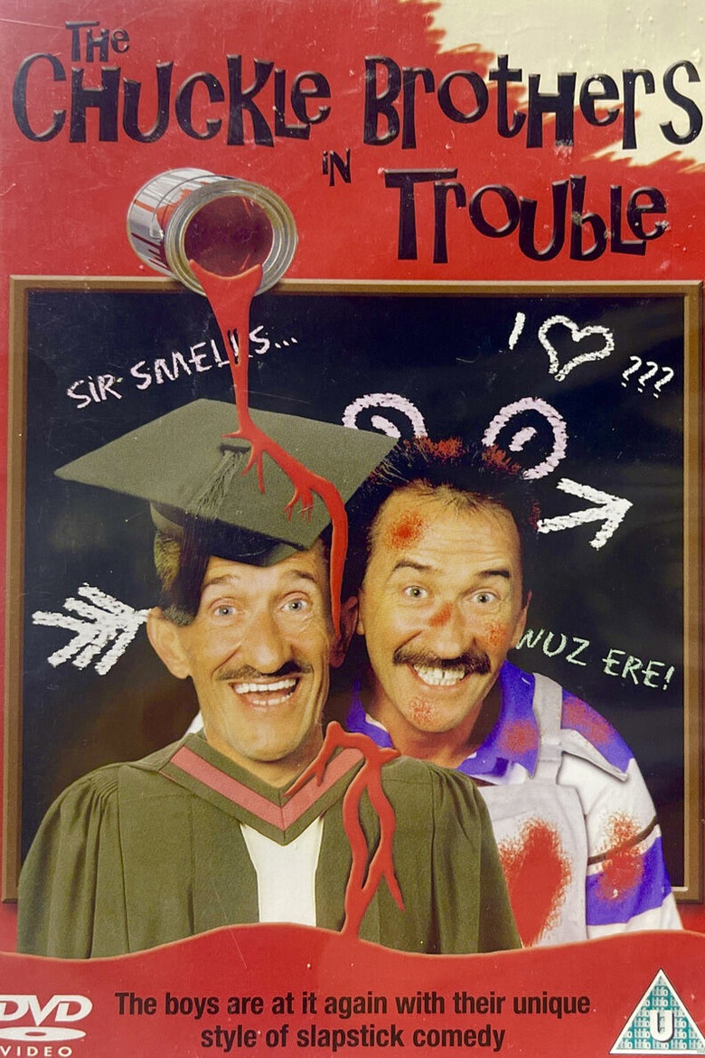The Chuckle Brothers in Trouble poster background