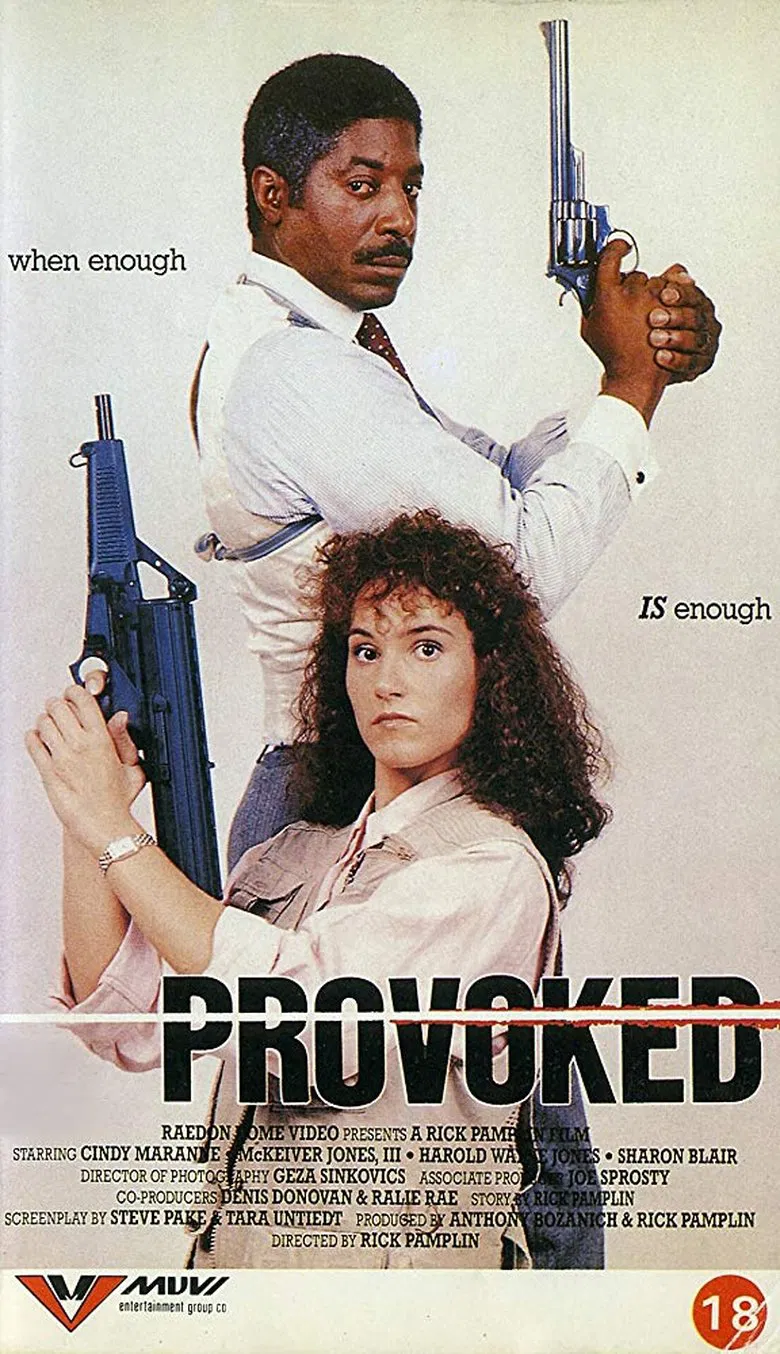 Provoked poster background