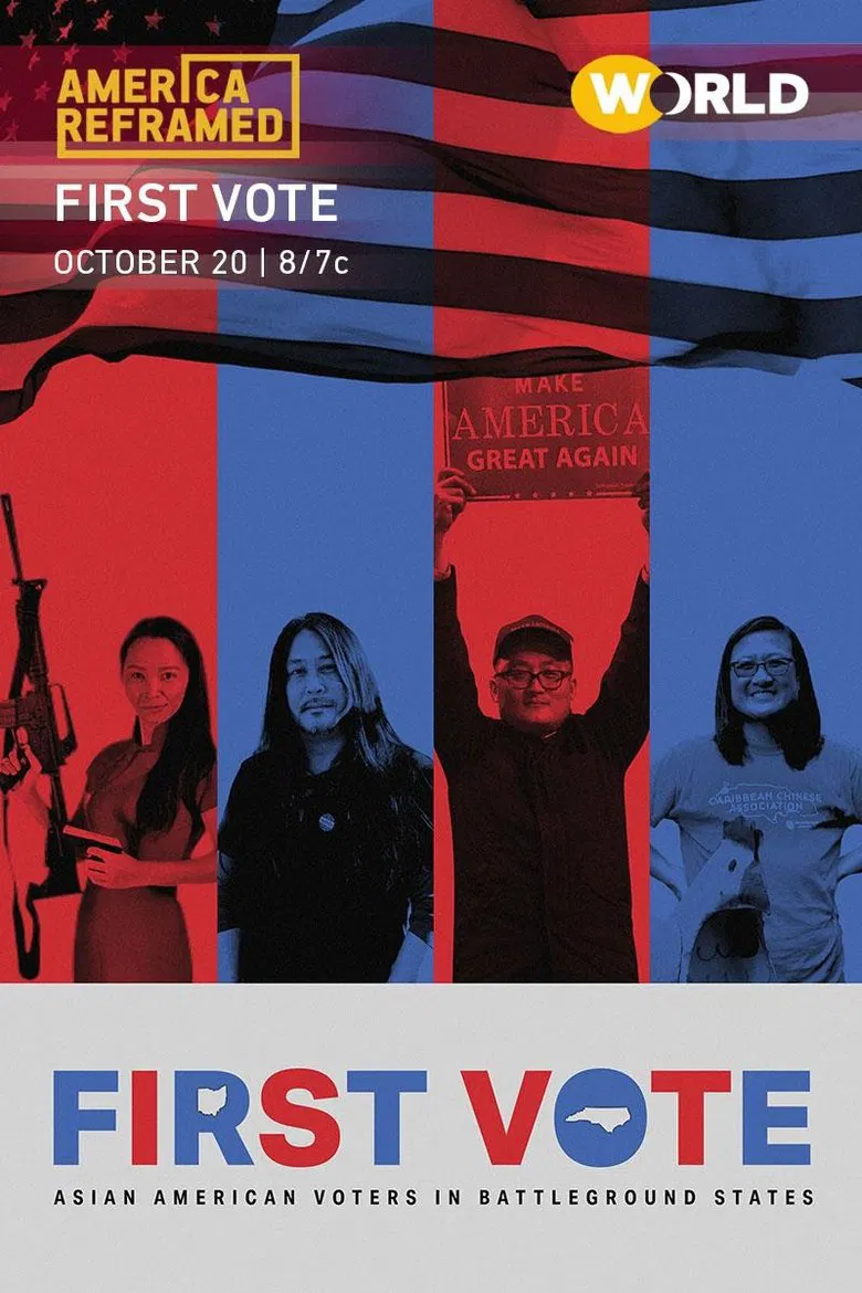 First Vote poster background