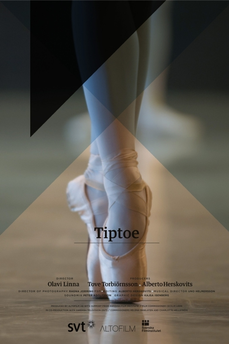 Tiptoe poster background