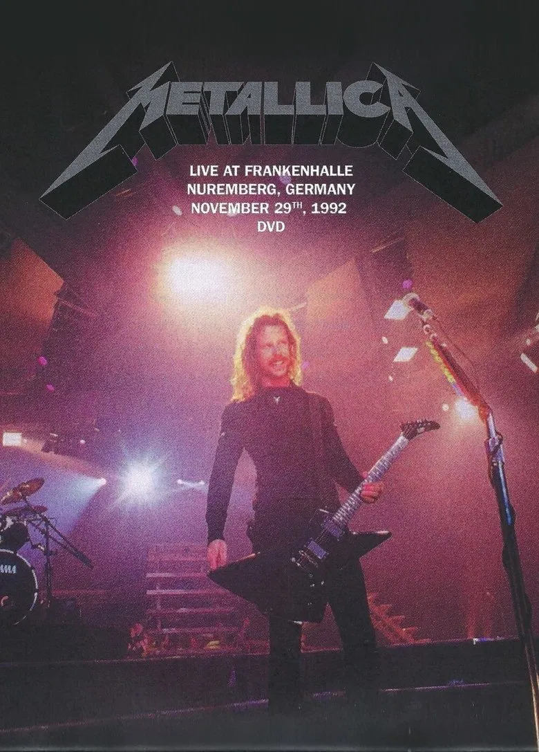 Metallica - Live At Frankenhalle, Nuremberg, Germany - November 29th, 1992 poster background
