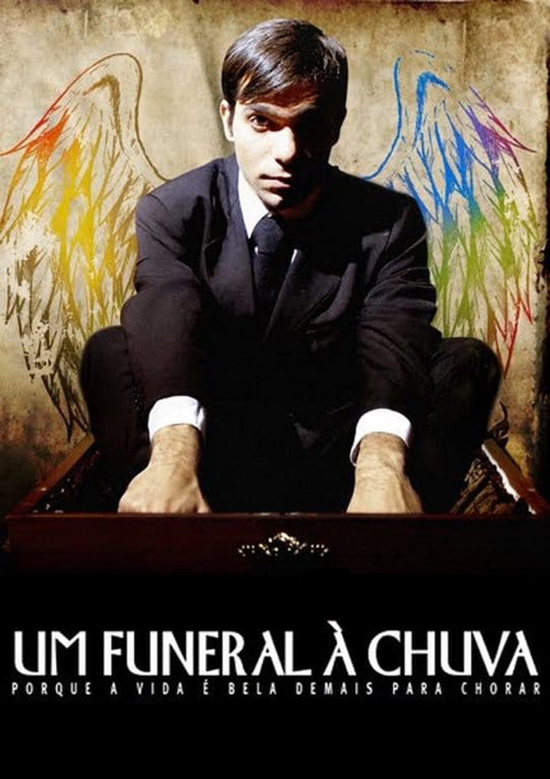 Um Funeral à Chuva poster background