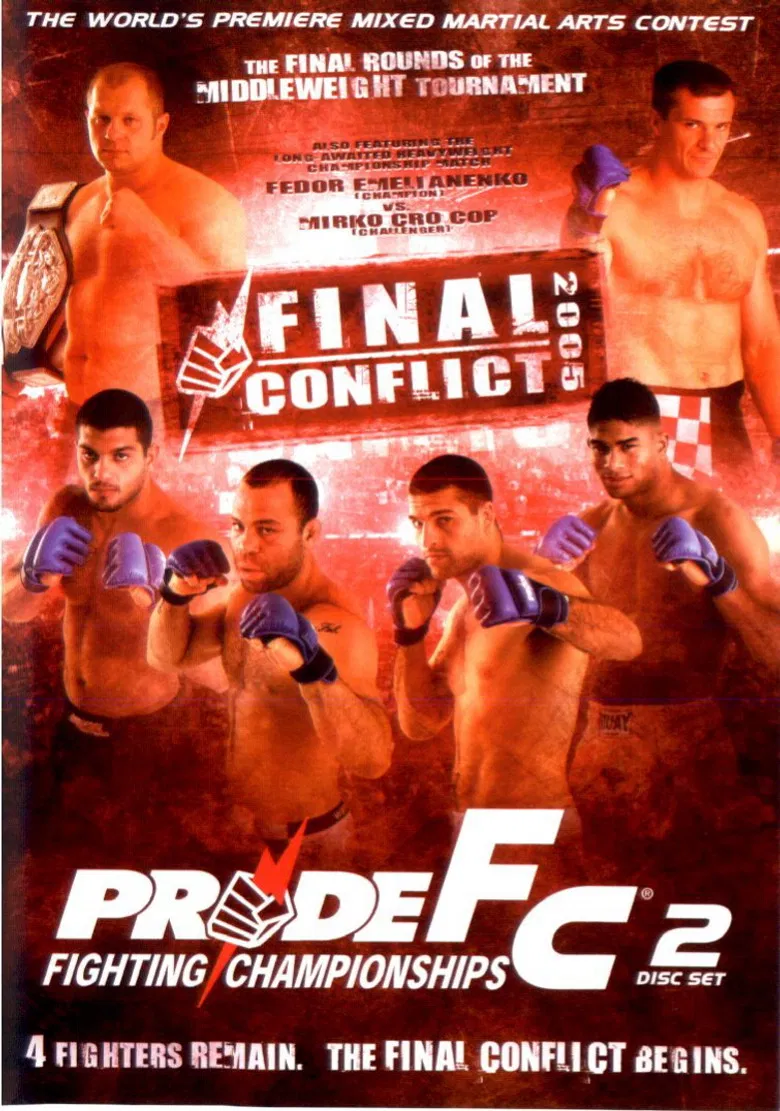Pride Final Conflict 2005 poster background