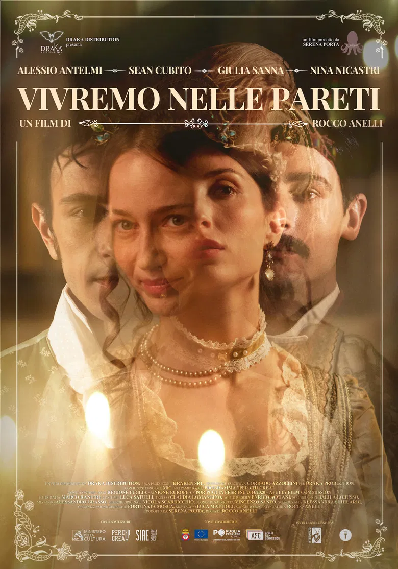 Vivremo nelle pareti poster background