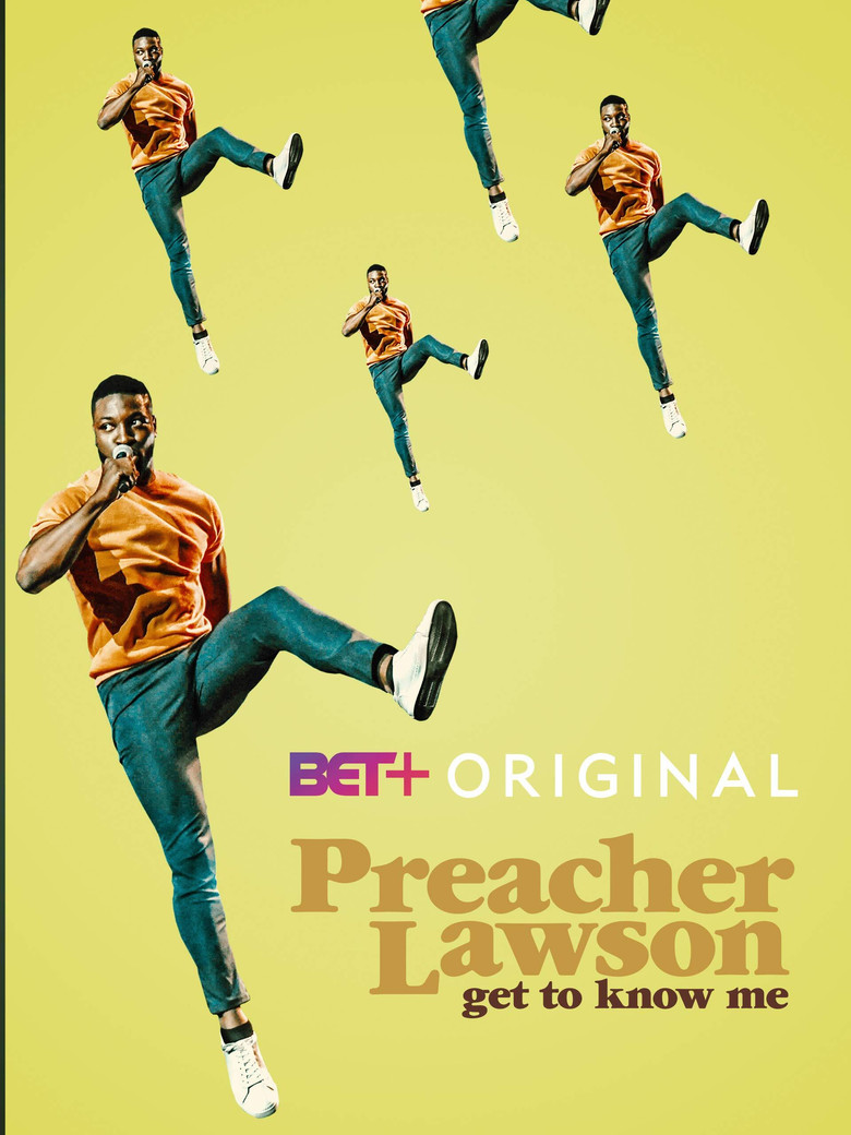 Preacher Lawson: Get to Know Me poster background