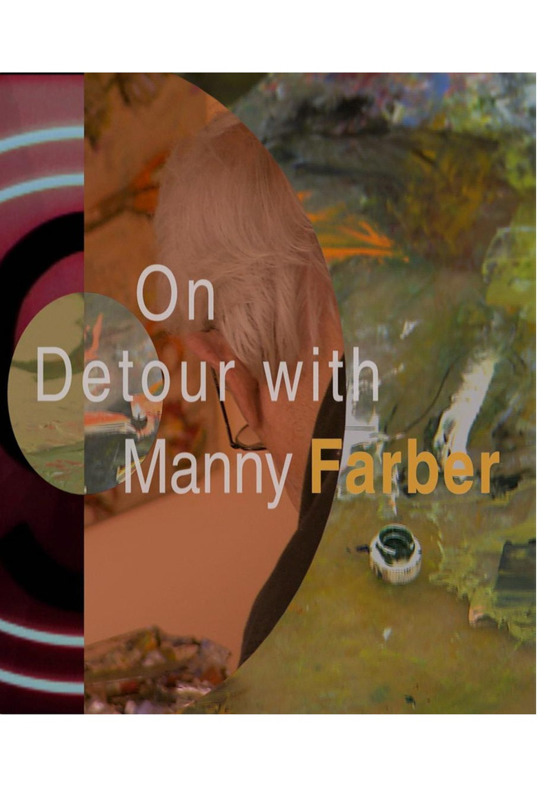 On Detour with Manny Farber poster background