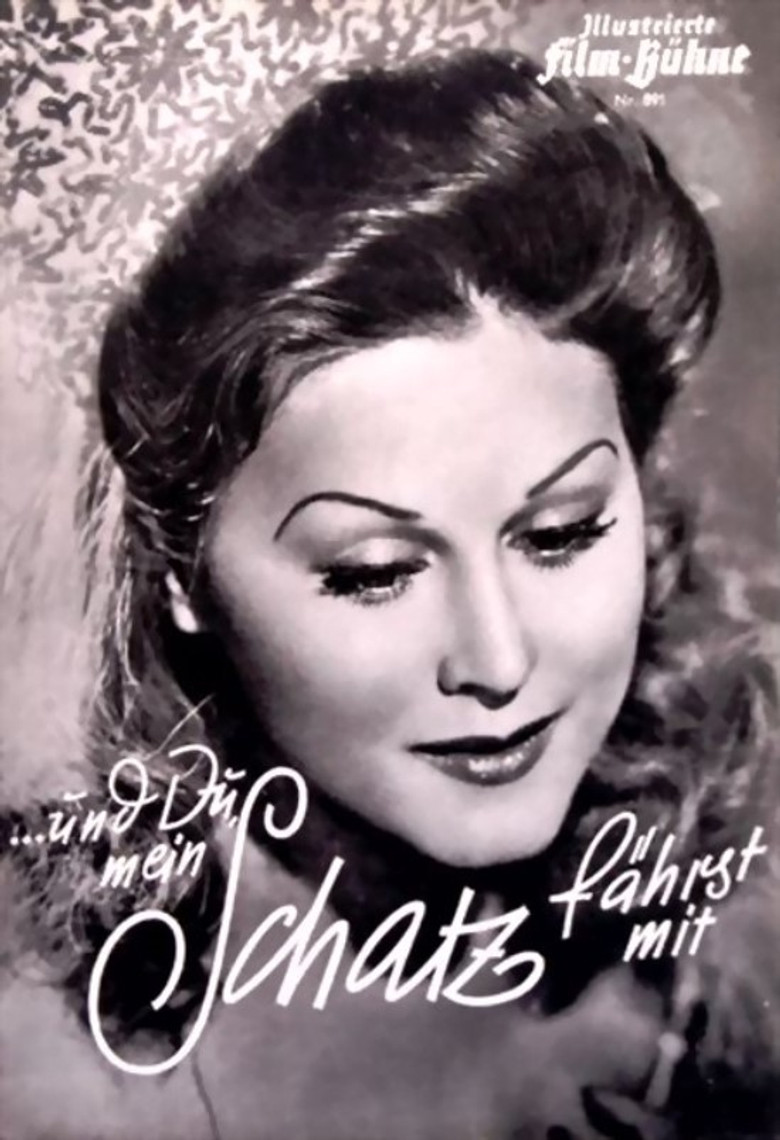 Und du mein Schatz fährst mit poster background