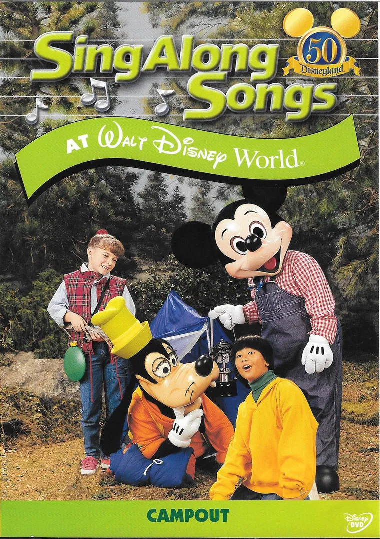 Mickey's Fun Songs: Campout at Walt Disney World poster background