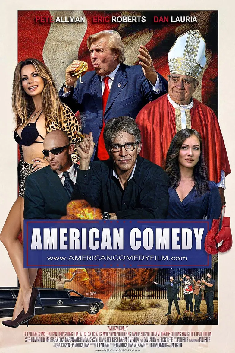 American Comedy poster background