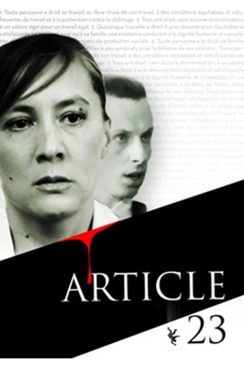 Article 23 poster background