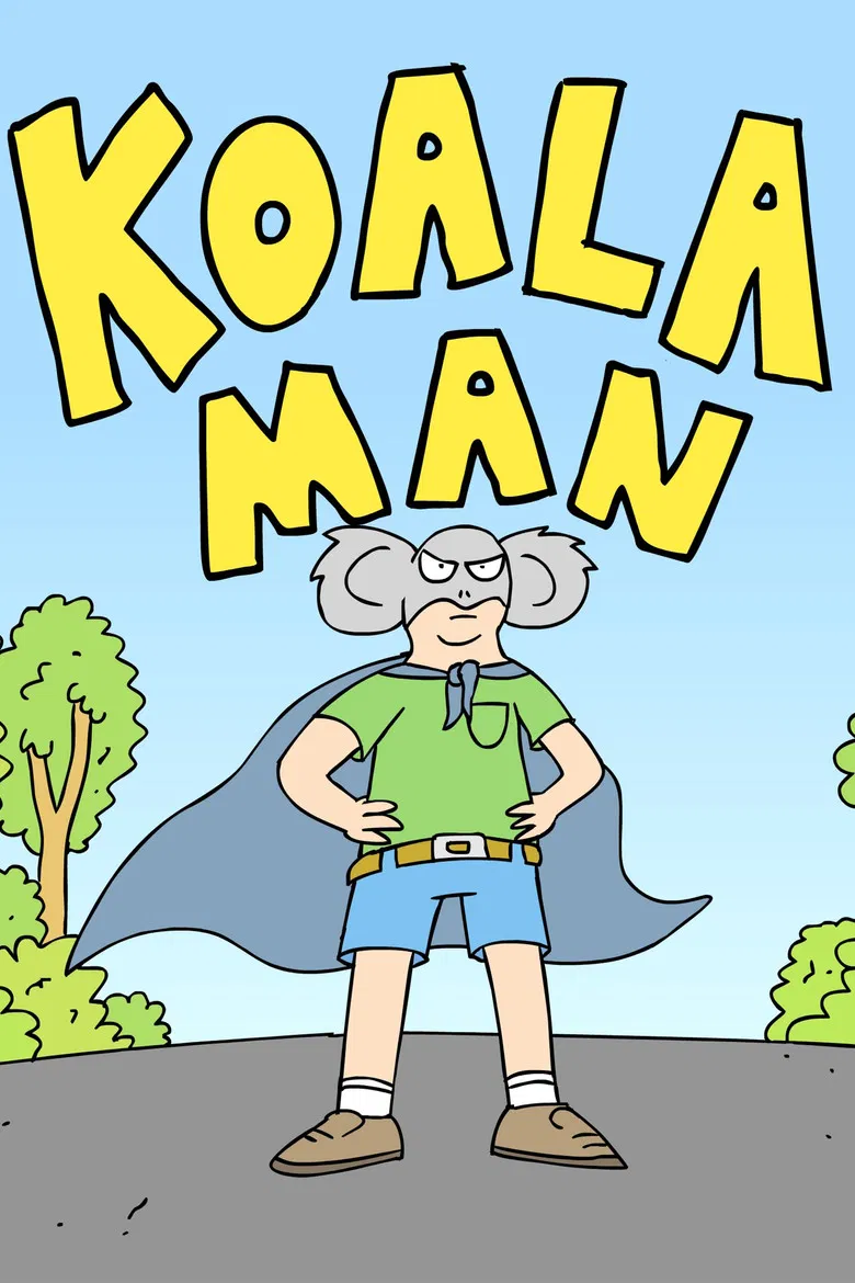 Koala Man poster background