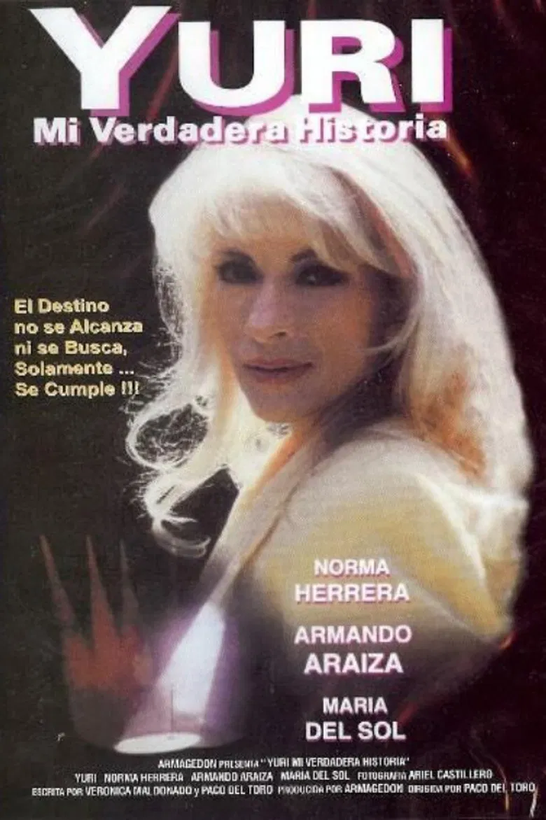 Yuri, Mi Verdadera Historia poster background