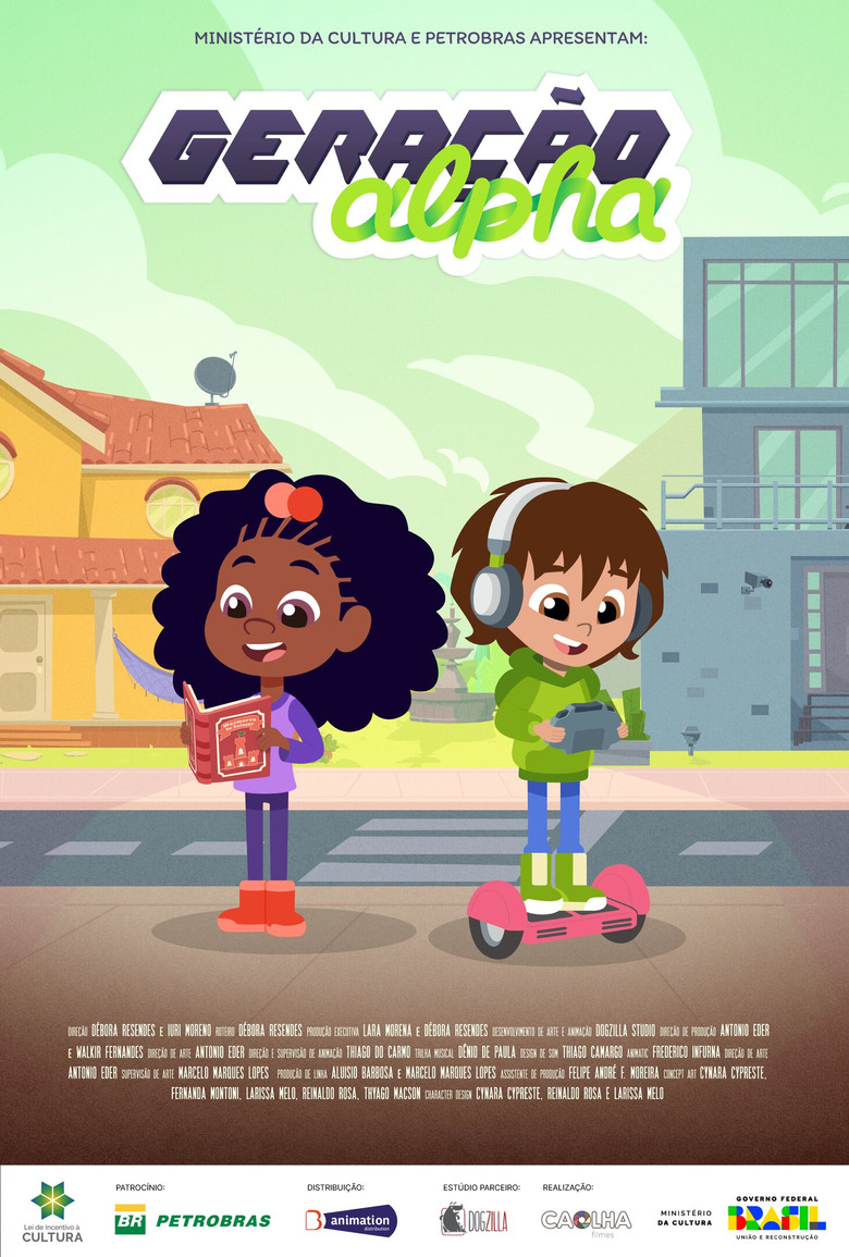 Geração Alpha poster background