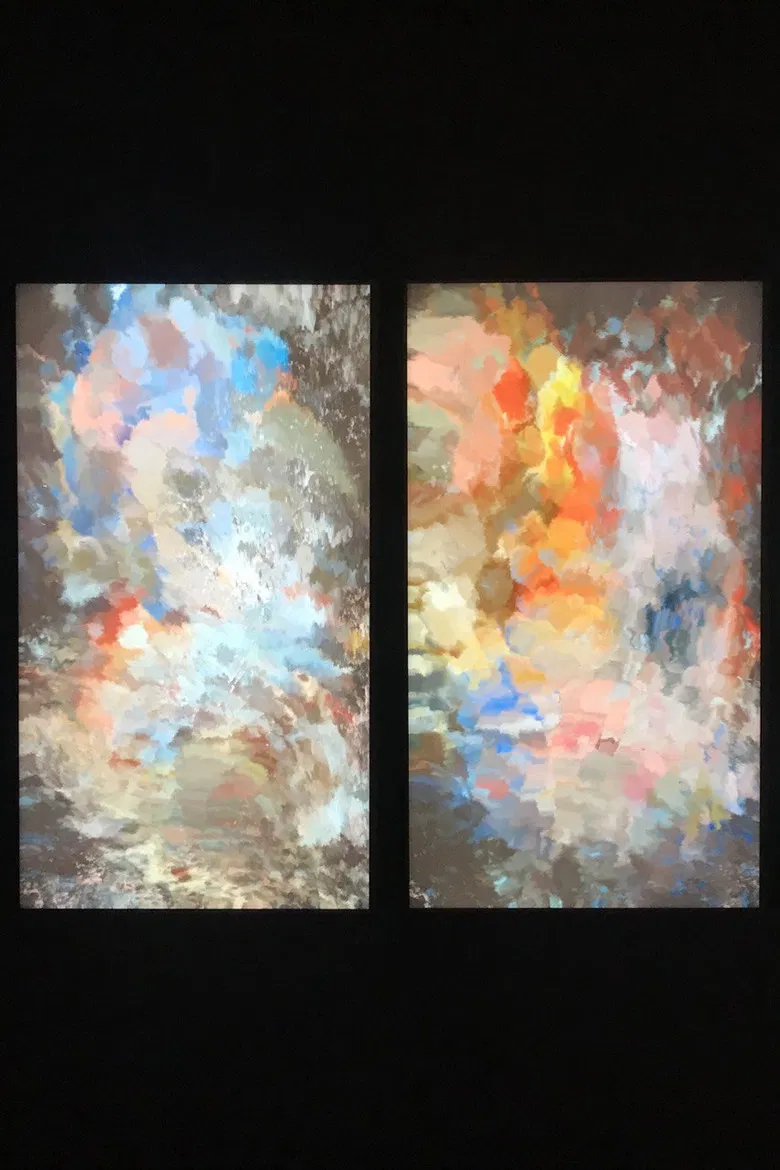 Transient #E_001-04_4ch poster background