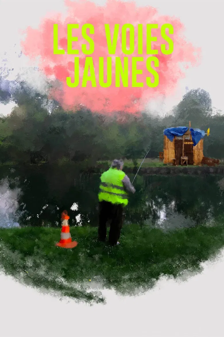 Les voies jaunes poster background