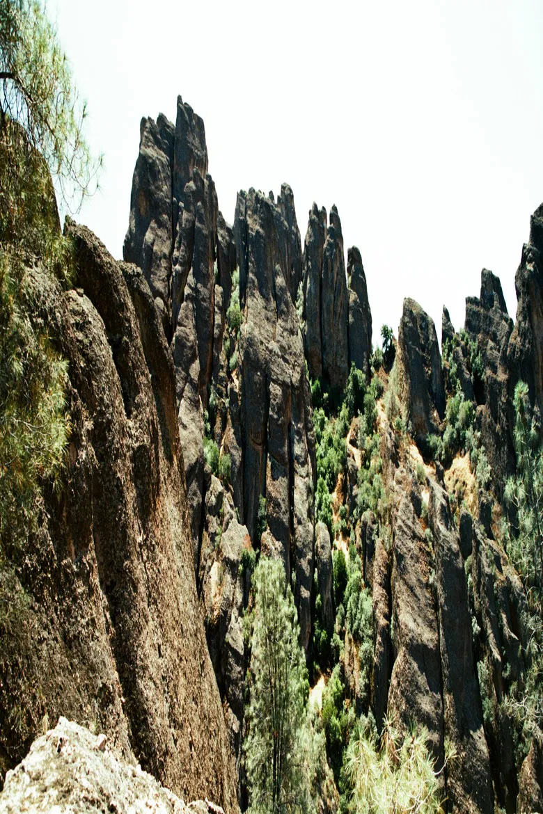 Pinnacles poster background