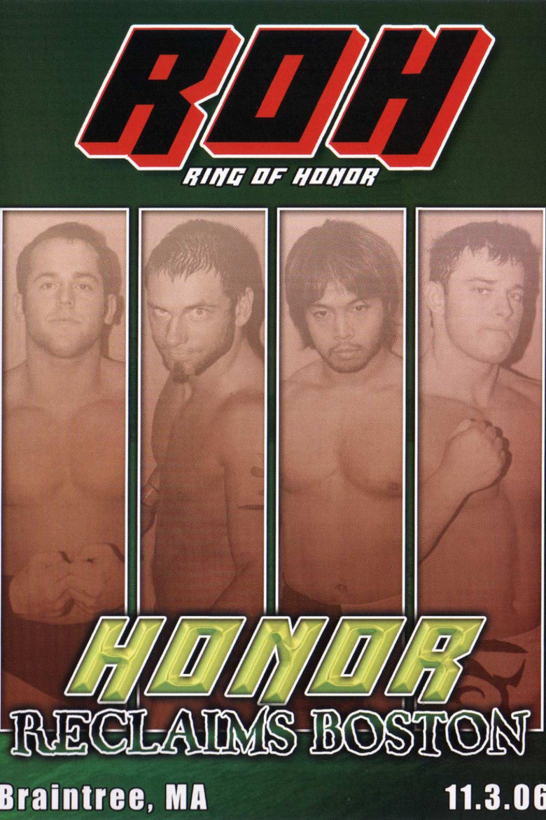 ROH: Honor Reclaims Boston poster background