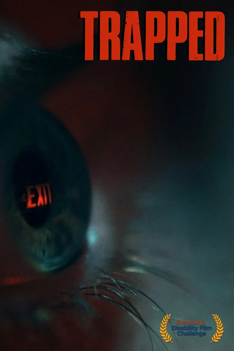 Trapped poster background