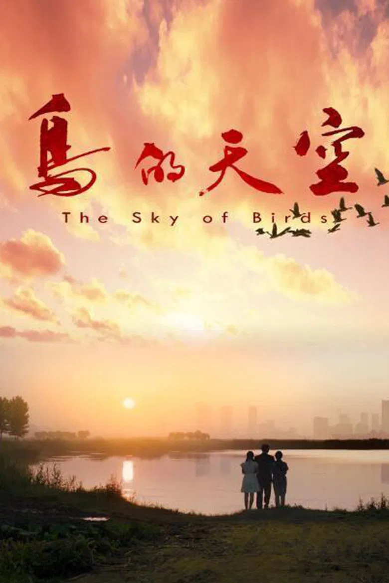 The Sky of Birds poster background