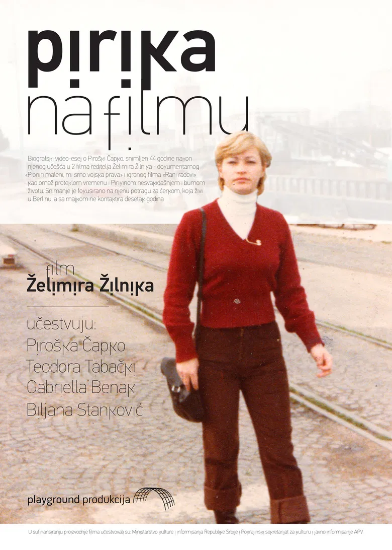 Pirika on Film poster background