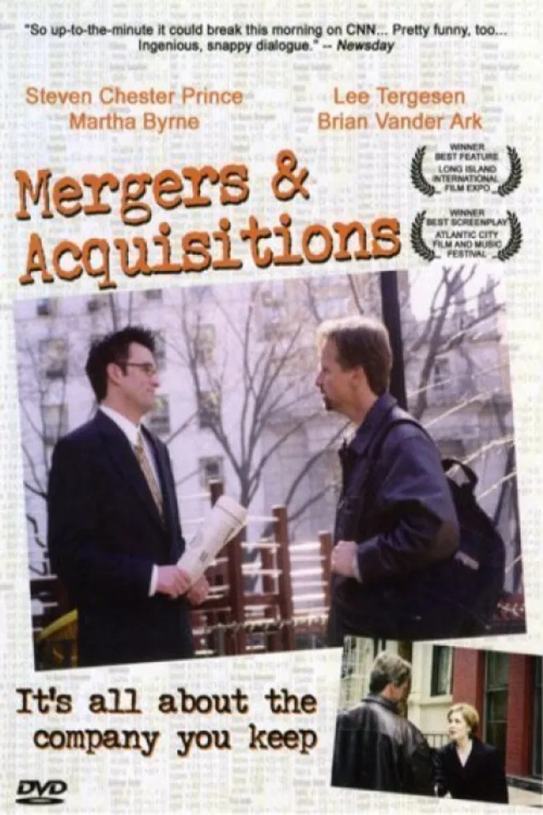 Mergers & Acquisitions poster background