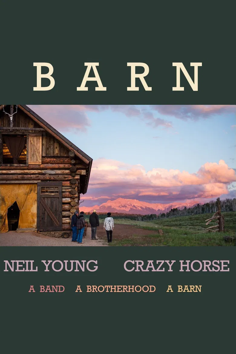Barn poster background