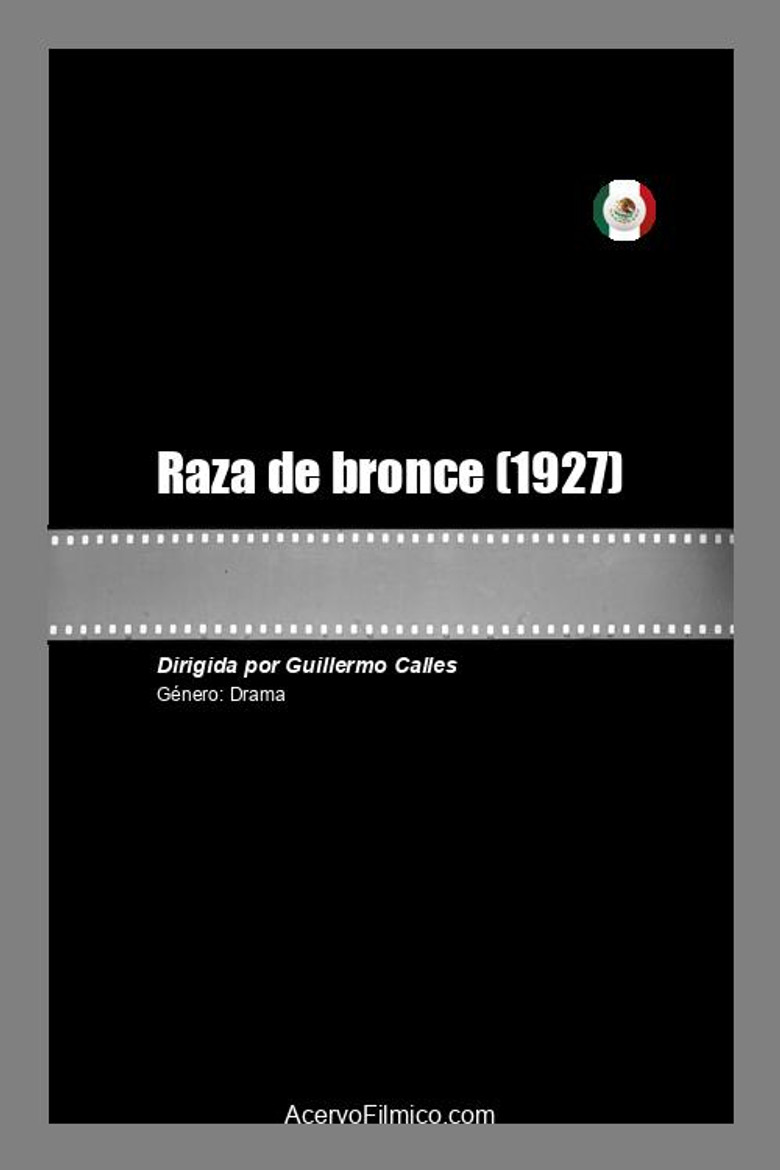 Raza de bronce poster background