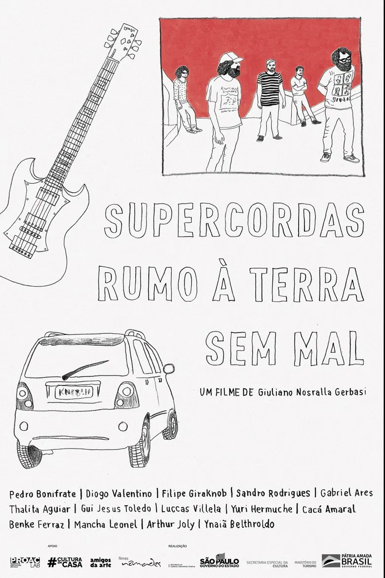 Supercordas Rumo à Terra Sem Mal poster background