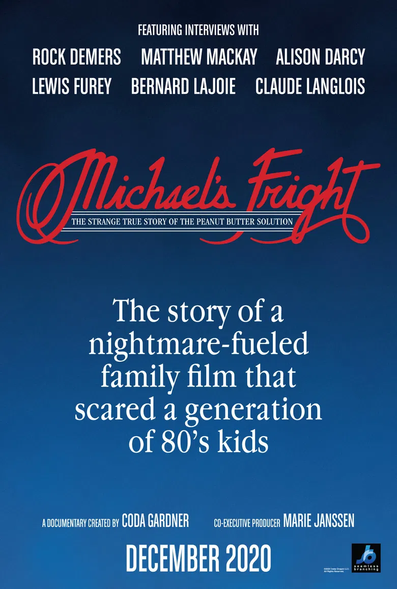 Michael's Fright: The Strange True Story of the Peanut Butter Solution poster background