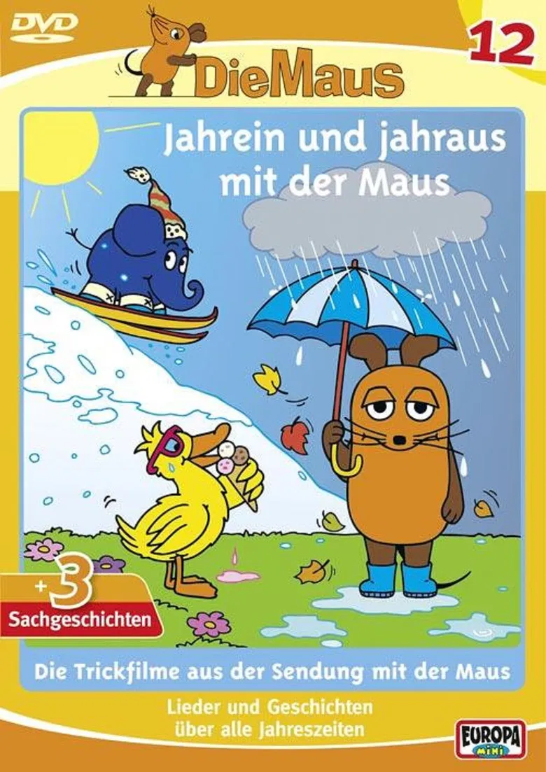 Die Maus 12 - Jahrein und jahraus mit der Maus poster background