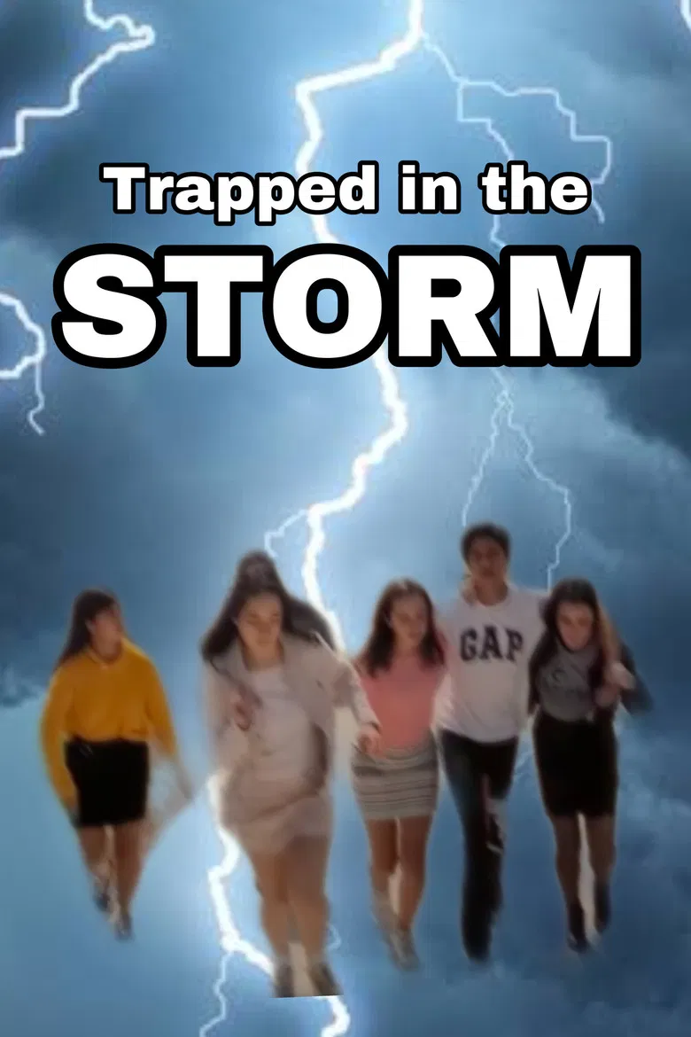 Trapped in the Storm poster background