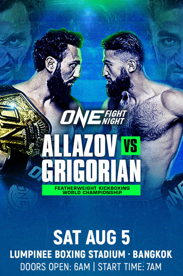 ONE Fight Night 13: Allazov vs. Grigorian poster background